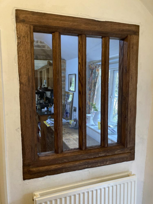 Окна из массива дуба