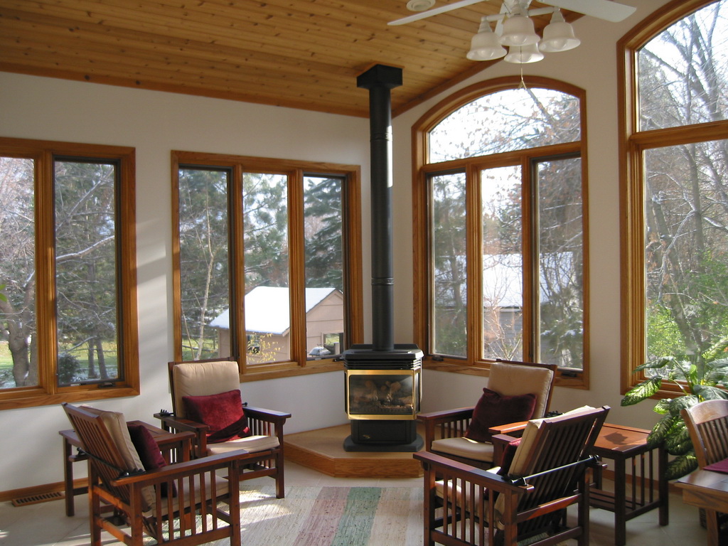 Современные деревянные окна