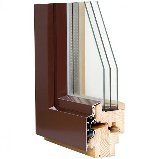 Деревянные окна с алюминиевыми накладками: «комби» решение для защиты и долговечности